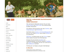 Tablet Screenshot of geschichtenerzaehler-michl-zirk.de
